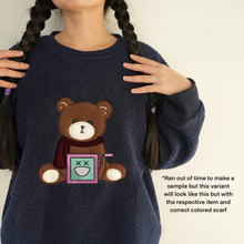 Load image into Gallery viewer, BTS - Bangtan Bear Suga (Women's Sherpa Sweatshirt)