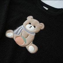 Load image into Gallery viewer, BTS - Bangtan Bear Suga (Women's Sherpa Sweatshirt)