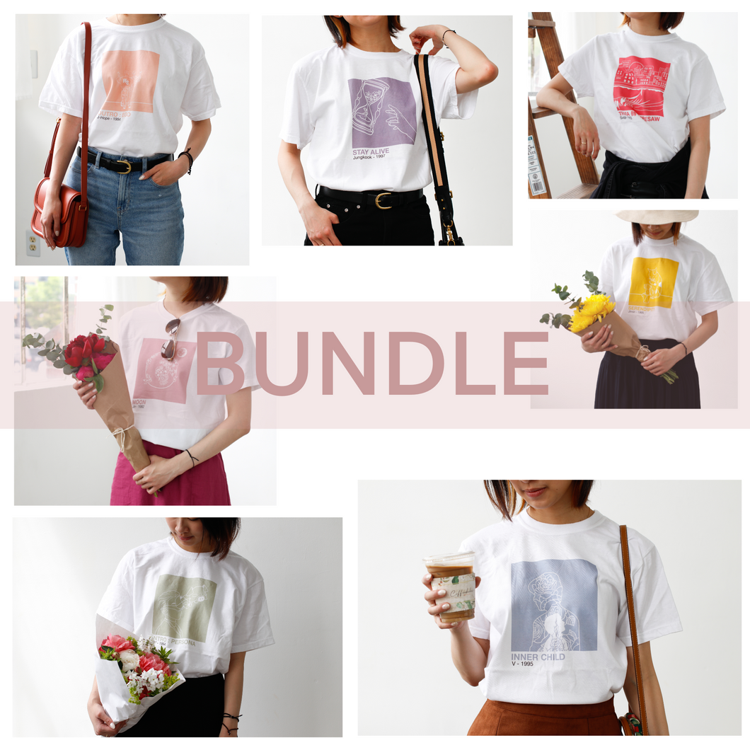 BTS PANTONE 875 (7 PANTONE Shirts)