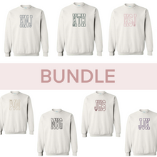 Load image into Gallery viewer, BTS - Hello I&#39;m ____ (7 Initials Hollow Design Sweatshirts)
