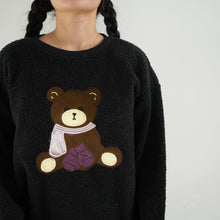 Load image into Gallery viewer, BTS - Bangtan Bear Jungkook (Women&#39;s Sherpa Sweatshirt)
