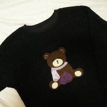 Load image into Gallery viewer, BTS - Bangtan Bear Jungkook (Women&#39;s Sherpa Sweatshirt)
