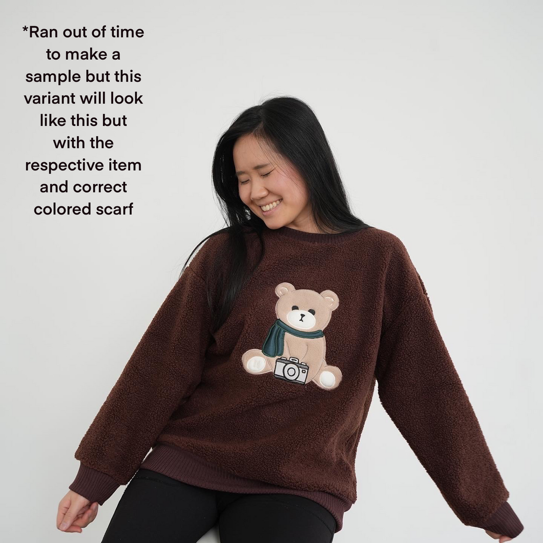 BTS - Bangtan Bear RM (Women's Sherpa Sweatshirt)