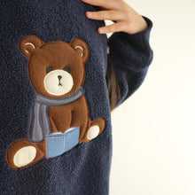 Load image into Gallery viewer, BTS - Bangtan Bear RM (Women&#39;s Sherpa Sweatshirt)
