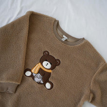 Load image into Gallery viewer, BTS - Bangtan Bear Jimin (Women&#39;s Sherpa Sweatshirt)
