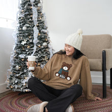 Load image into Gallery viewer, BTS - Bangtan Bear V (Women&#39;s Sherpa Sweatshirt)
